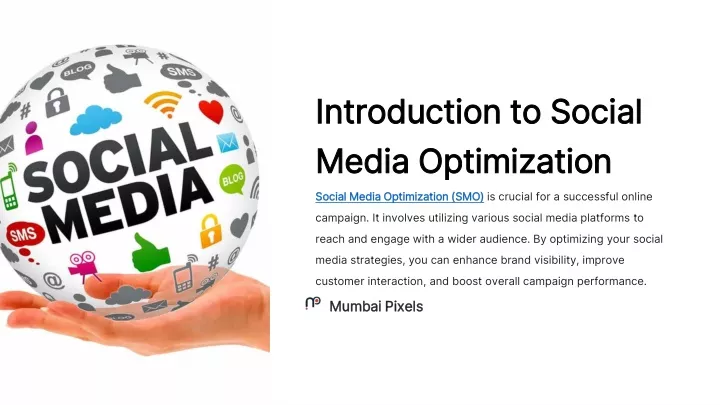 introduction to social media optimization
