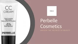 Polished Glamour with Perbelle CC Cream