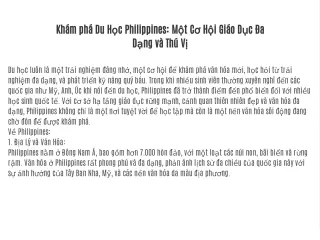 kham pha du hoc philippines