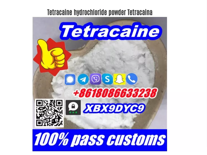 tetracaine hydrochloride powder tetracaina