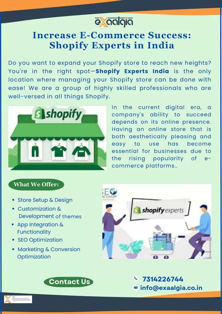 increase e commerce success shopify experts