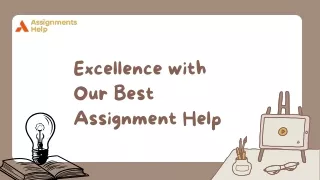Excellence with Our Best Assignment Help