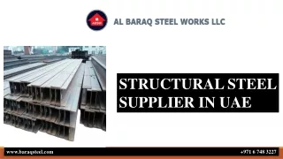 STRUCTURAL STEEL SUPPLIER IN  UAE