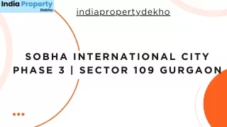 Sobha International City Phase 3