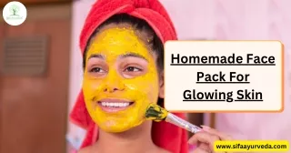 Homemade Face Pack For Glowing Skin