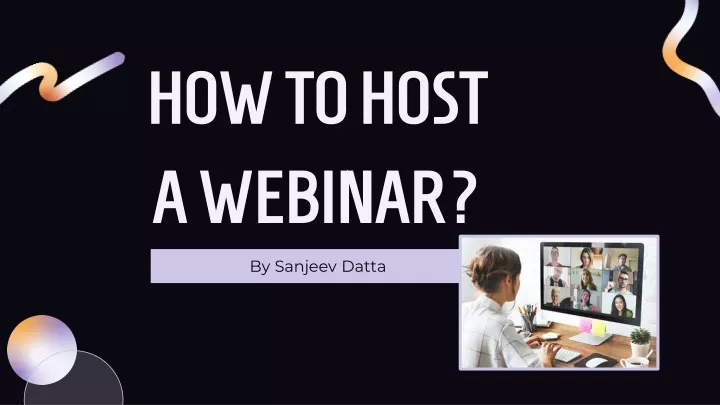 how to host a webinar