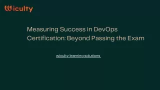 measuring success in devops certification beyond