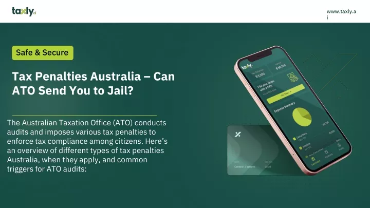 tax penalties australia can ato send you to jail