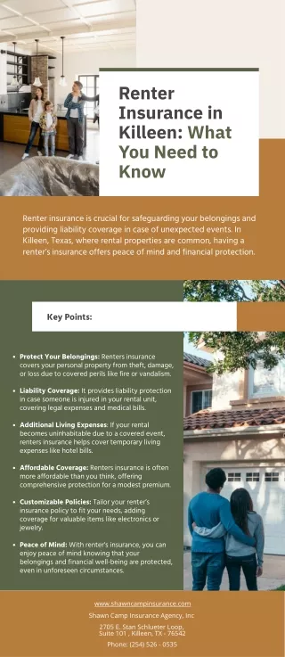 The Importance of Renters Insurance in Killeen: What You Need to Know