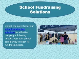 School Fundraising Solutions