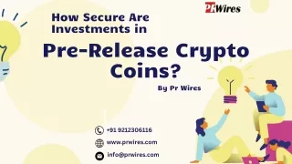 Pre-Release Crypto Coins