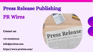 Press Release Publishing Elevate PRWires Branding