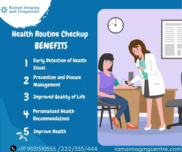 health routine checkup benefits