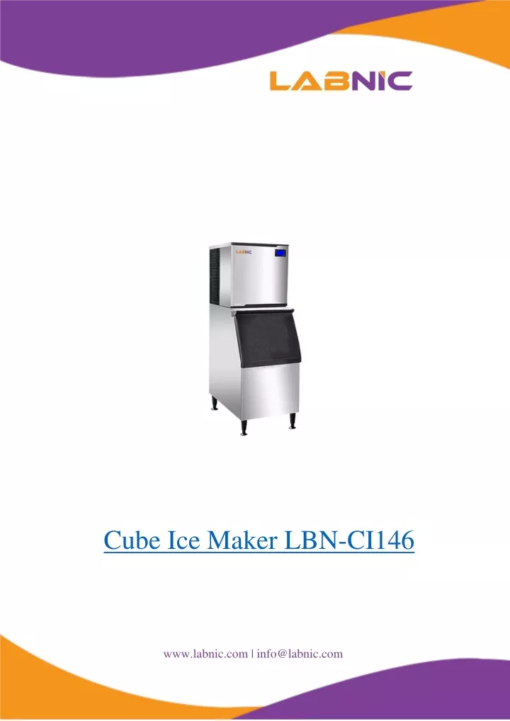 cube ice maker lbn ci146