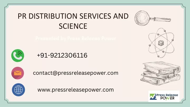 pr distribution services and science