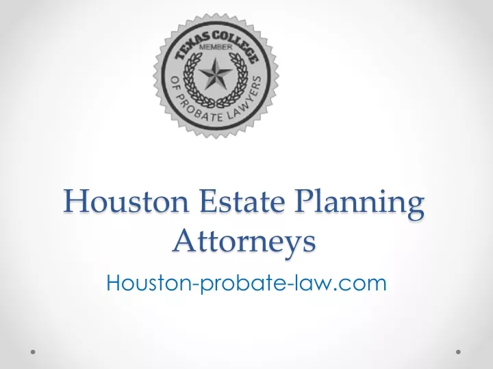 houston estate planning attorneys