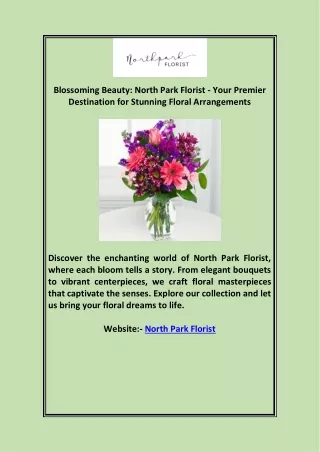 North Park Florist 1