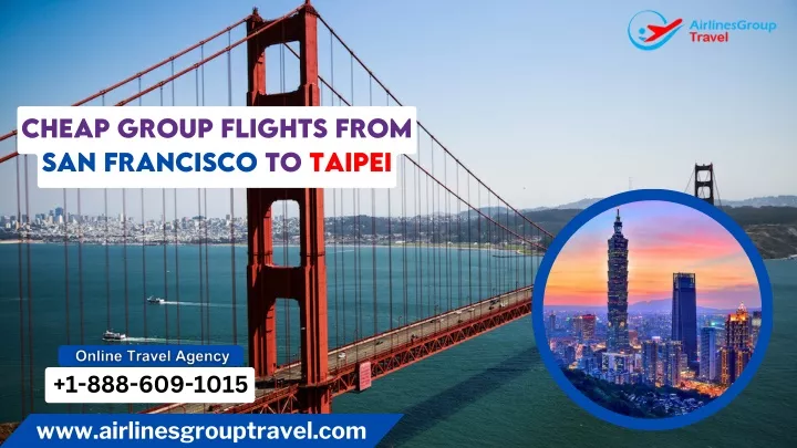 cheap group flights from san francisco to taipei