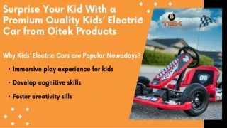 Buy Kids’ Electric Cars Online| Electric Toy Cars for Kids| Premium Quality Kids
