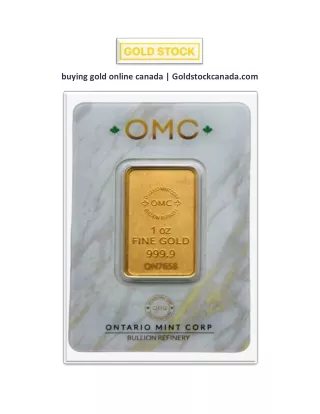 buying gold online canada | Goldstockcanada.com