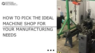 Machine Shops in Colorado