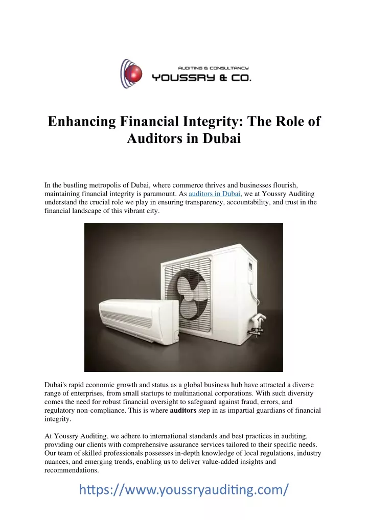 enhancing financial integrity the role