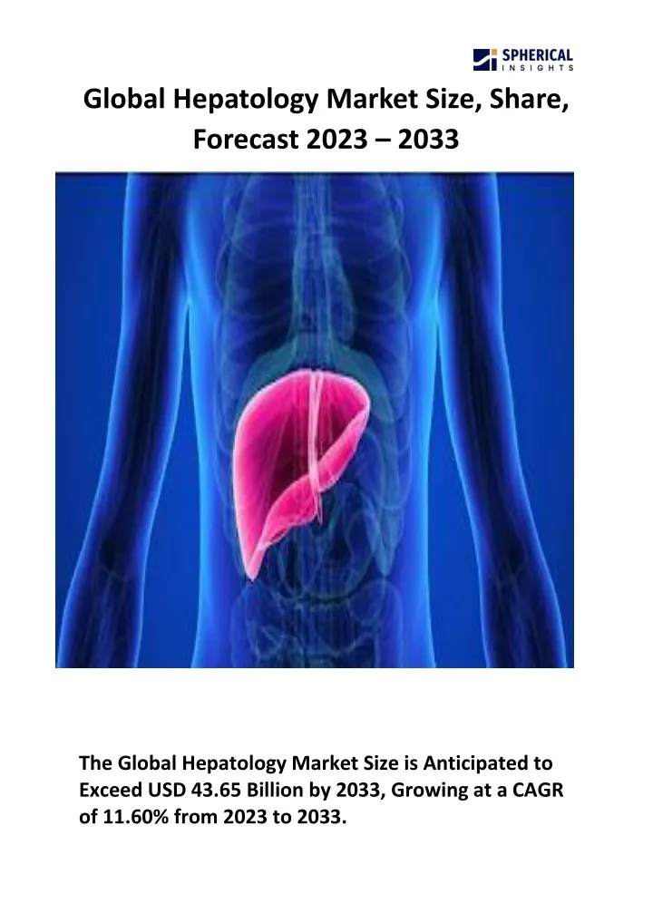 global hepatology market size share forecast 2023