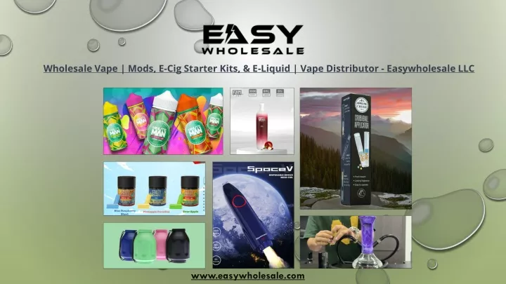 wholesale vape mods e cig starter kits e liquid