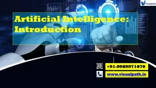 Artificial Intelligence Courses Online   |  Artificial Intelligence Training