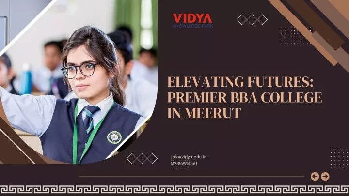 elevating futures premier bba college in meerut