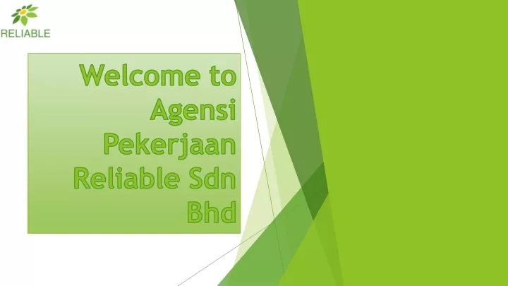 welcome to agensi pekerjaan reliable sdn bhd