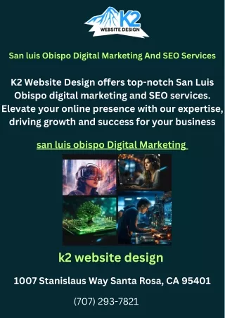 san luis obispo Digital Marketing and SEO Services
