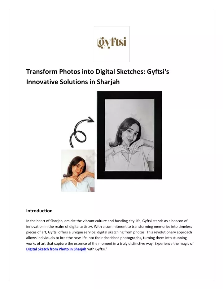 transform photos into digital sketches gyftsi