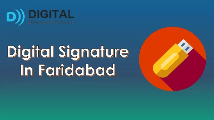 digital signature in f aridabad