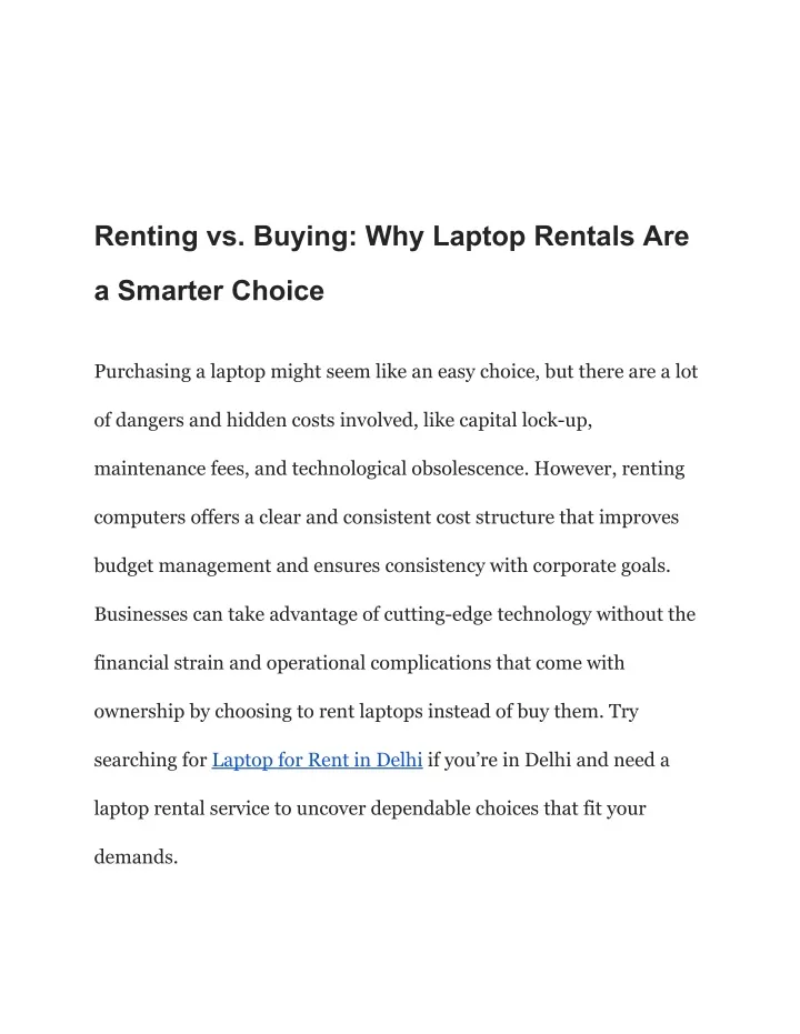 renting vs buying why laptop rentals are