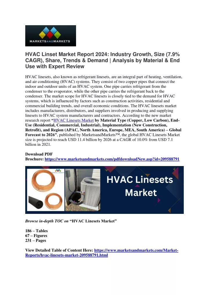 hvac linset market report 2024 industry growth