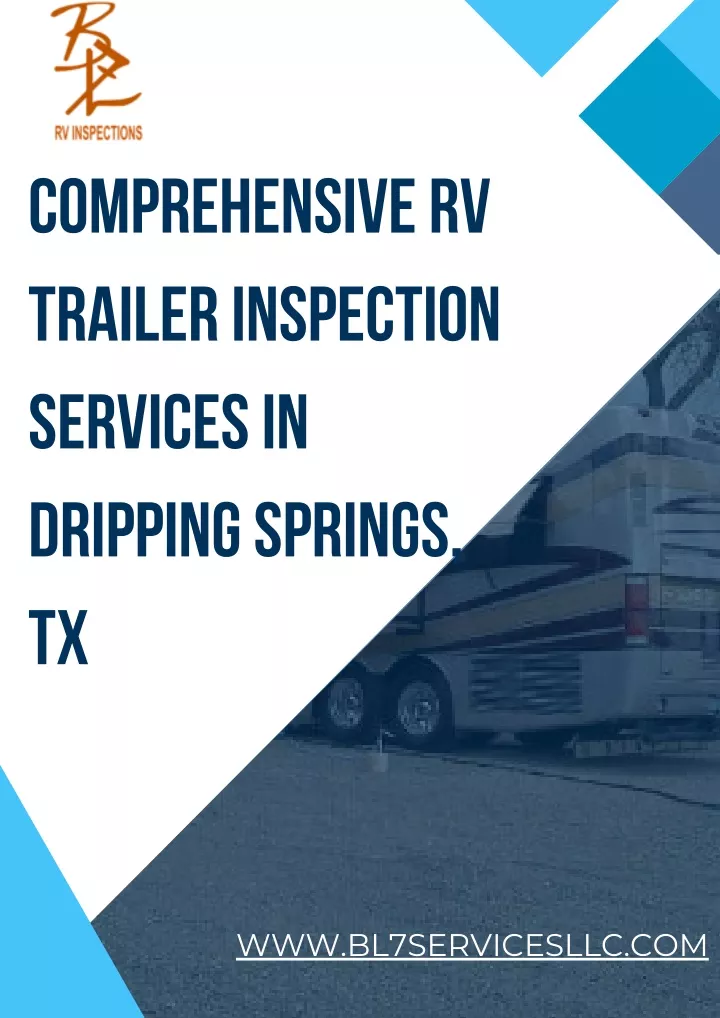 comprehensive rv trailer inspection services