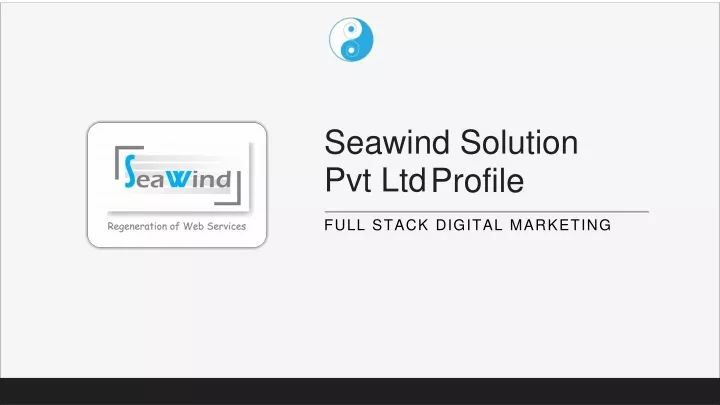 seawind solution pvt lt d profile