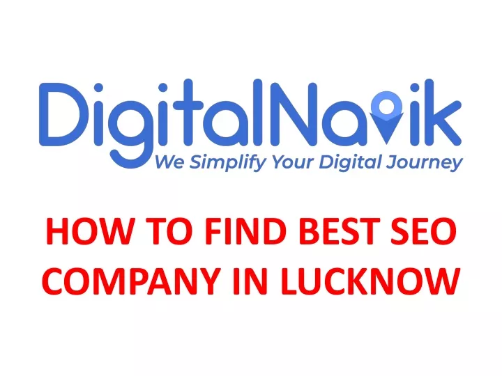 how to find best seo company in lucknow