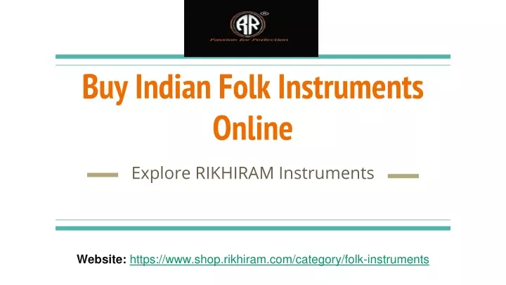 buy indian folk instruments online