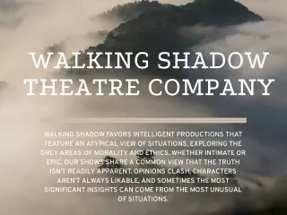 Walking Shadow Theatre Company