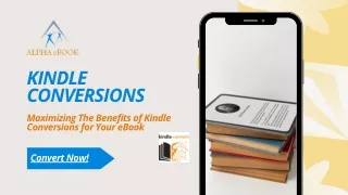 Choose Alpha eBook for Affordable Kindle Conversions Service