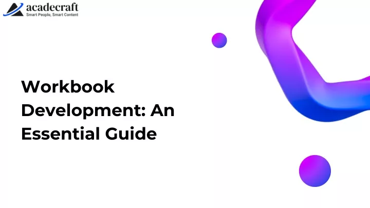 workbook development an essential guide
