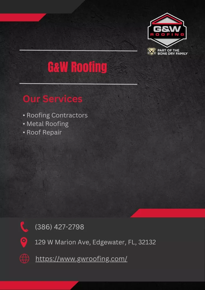 g w roofing