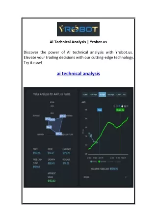 ai technical analysis yrobot us