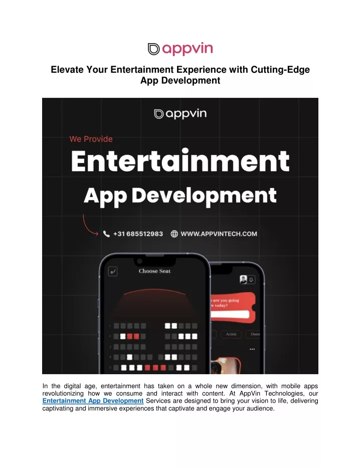 elevate your entertainment experience with