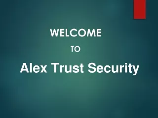 welcome to