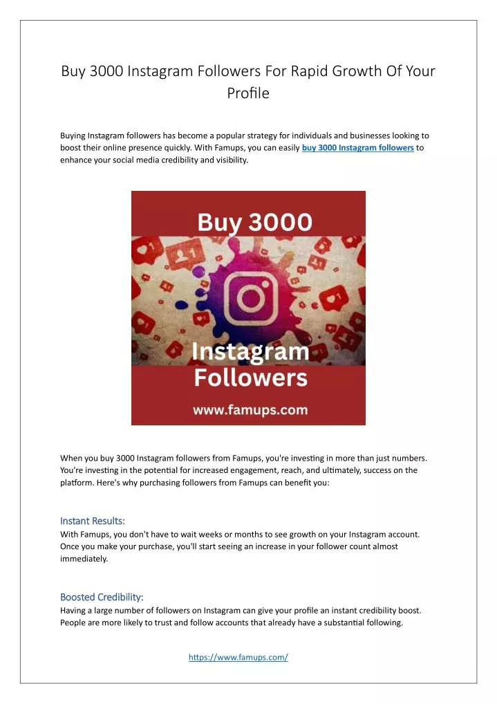 buy 3000 instagram followers for rapid growth