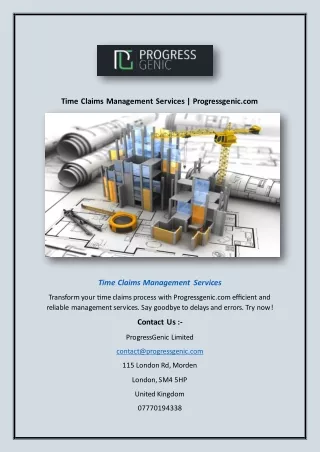 Time Claims Management Services