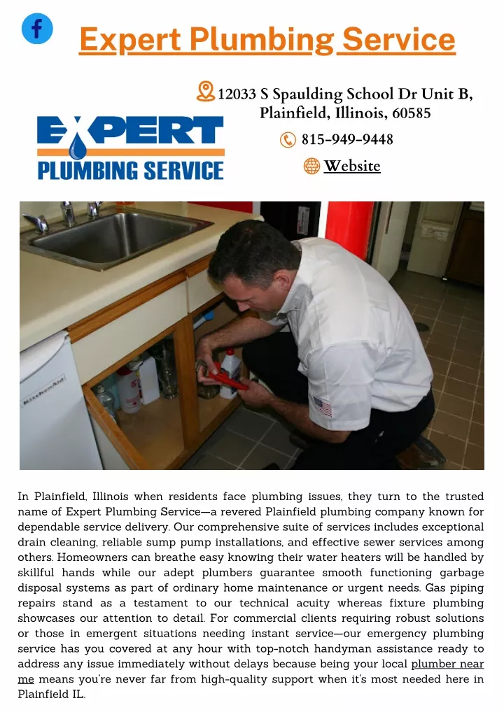 expert plumbing service